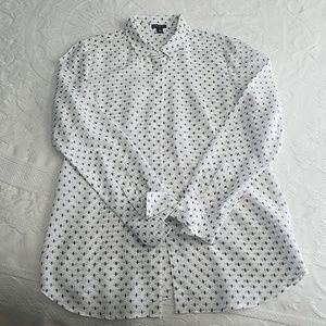 Ann Taylor Bee Silk Blouse